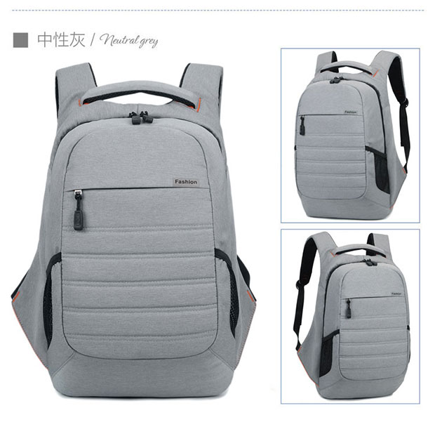 韩版男士电脑双肩背包颜色